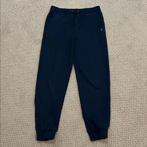 Polo Ralph Lauren Boys Black Double-Knit Jogger Pant size XL 18-20
